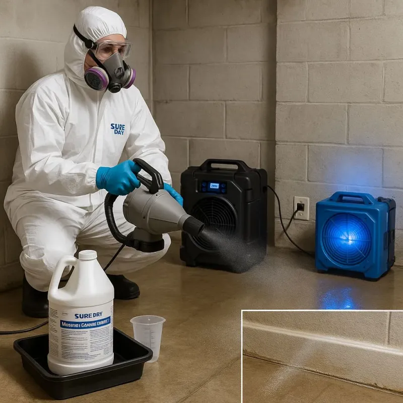 Sanitization and Odor Removal process in Catasauqua, PA