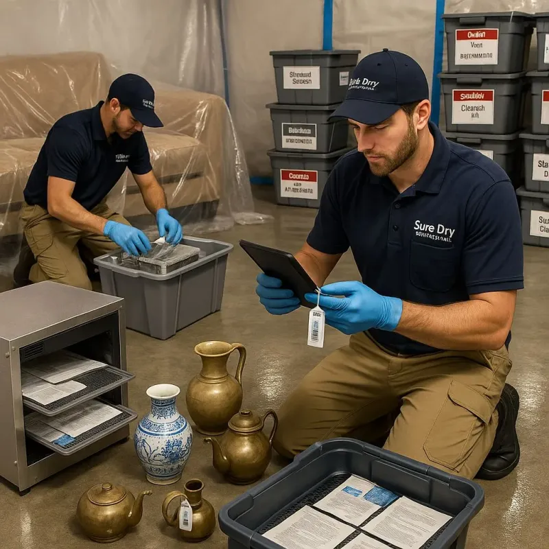 Content Protection and Restoration process in Catasauqua, PA